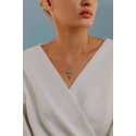 Comete Gioielli - Collana Croisette - Oro Bianco - Donna Comete Gioielli - Collana Croisette - Oro Bianco - Donna