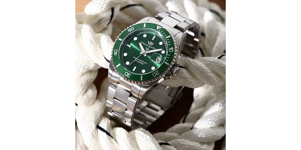 Philip Watch - Caribe Sport - Acciaio - Uomo