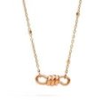 Dodo - Collana Chocker Nodo - Oro Rosa