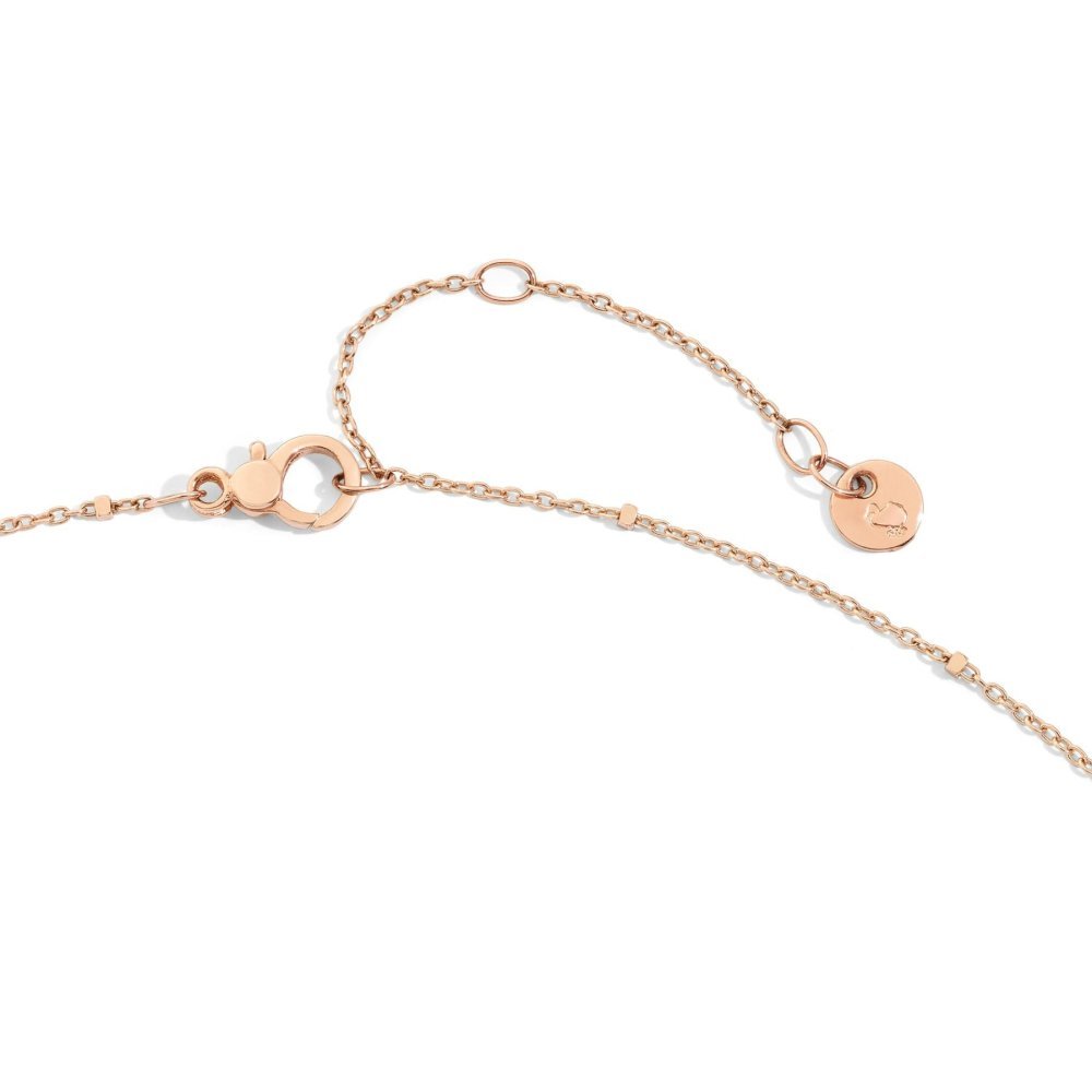 Dodo - Collana Chocker Nodo - Oro Rosa