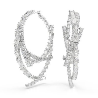 Swarovski - Orecchini Matrix - Zirconia - Rodio