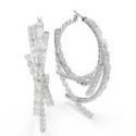 Swarovski - Orecchini Matrix - Zirconia - Rodio