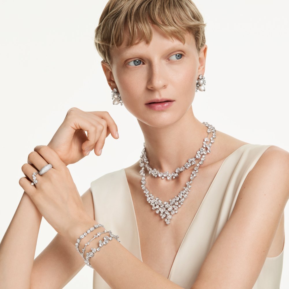 Swarovski - Braccialetto Constella - Cristalli - Bianco
