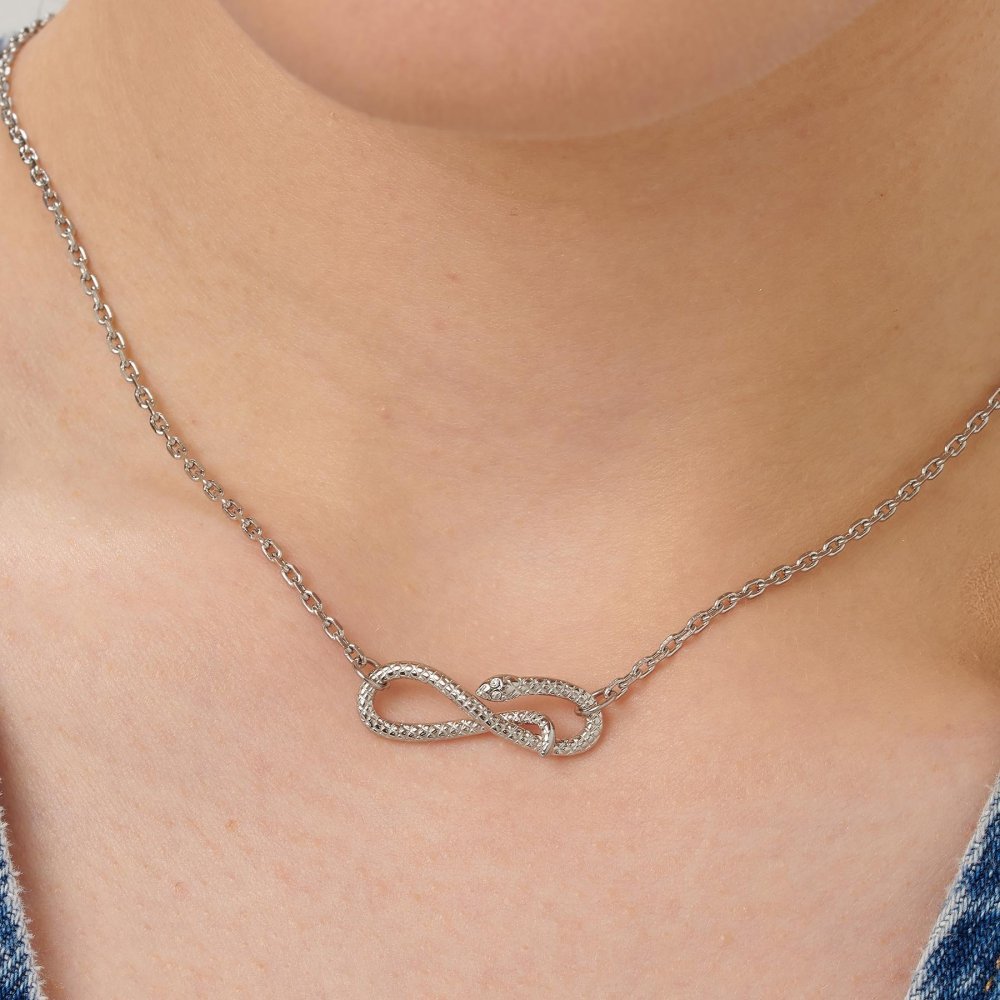 Brosway - Collana Chakra Mistici - Acciaio - Cristalli