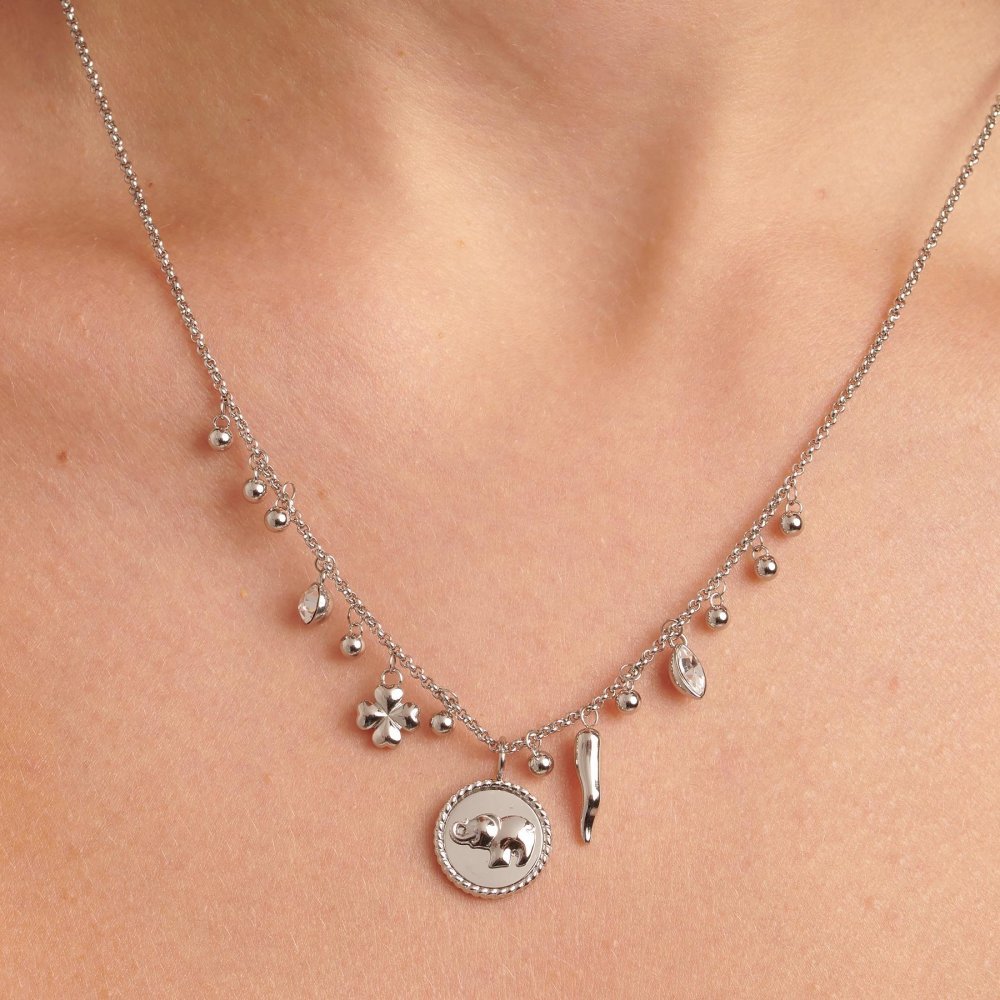 Brosway - Collana Chakra - Acciaio - Cristalli Brosway - Collana Chakra - Acciaio - Cristalli