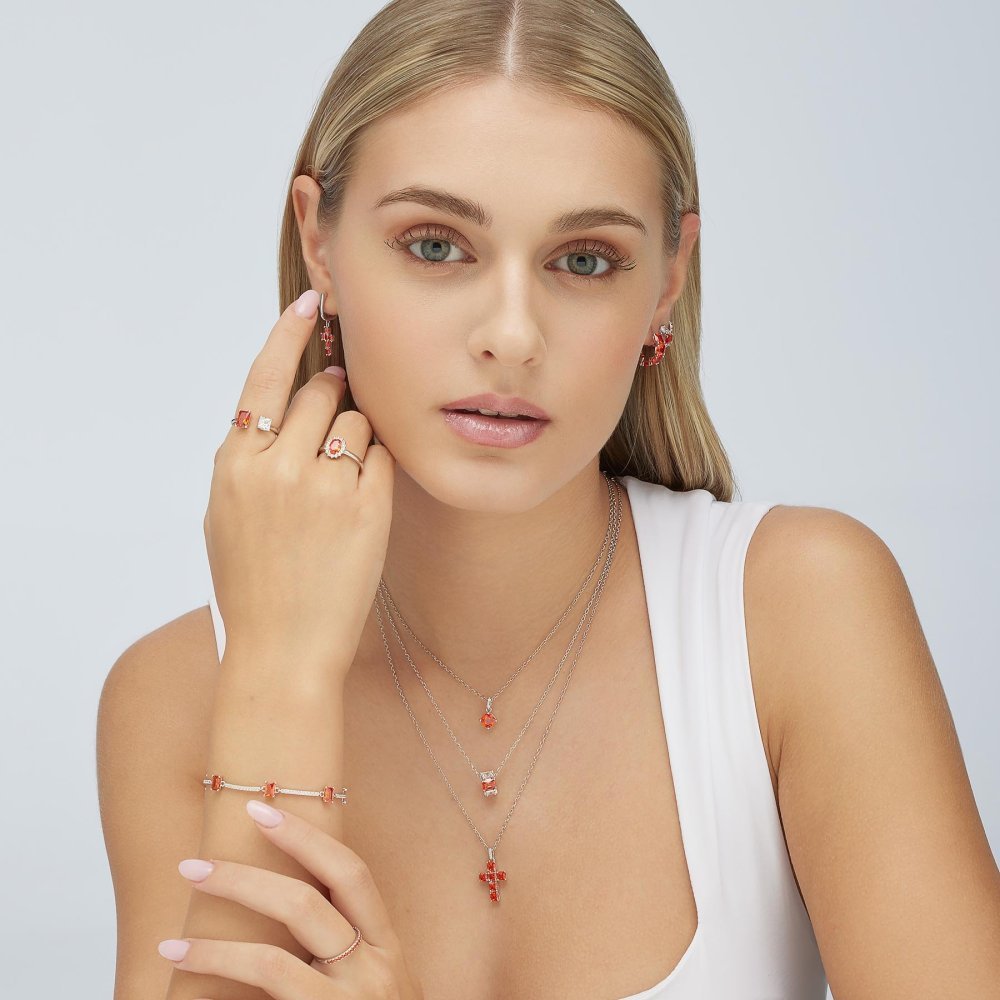 Brosway - Orecchino Fancy - Argento - Croce