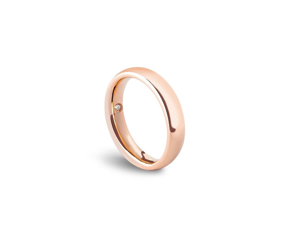 Damiani - Anello Veramore - Oro Rosa - Diamante