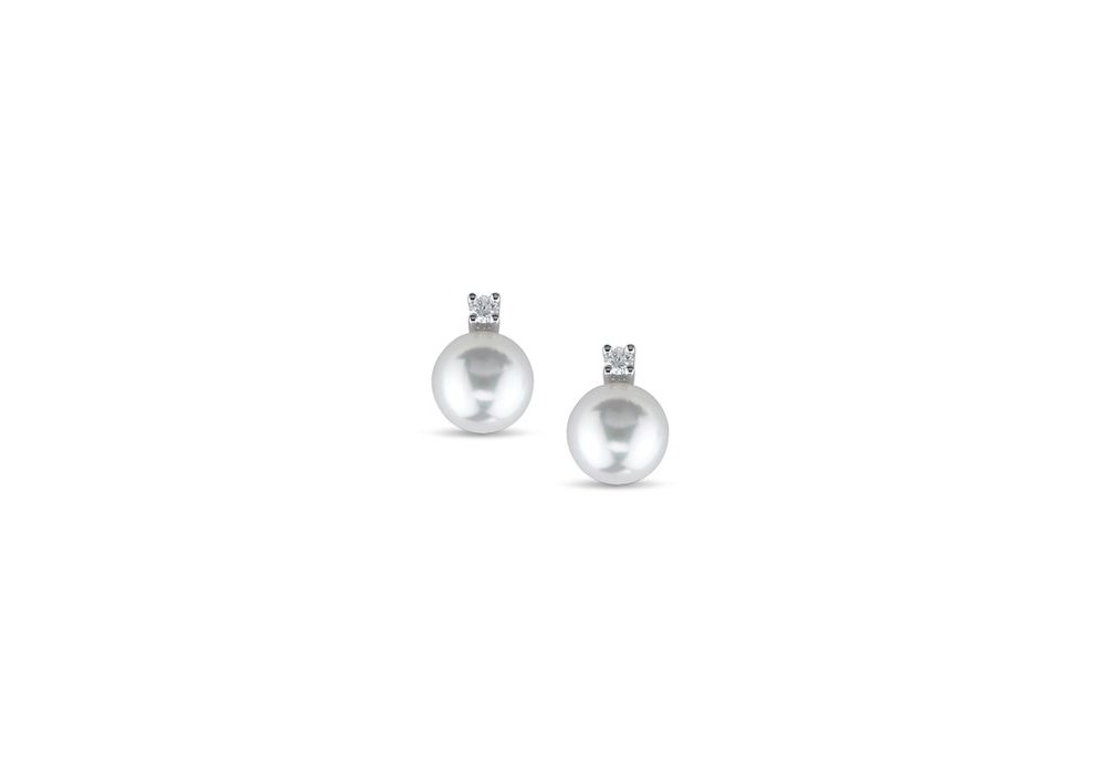 Damiani - Orecchini Le Perle - Oro Bianco - Diamante
