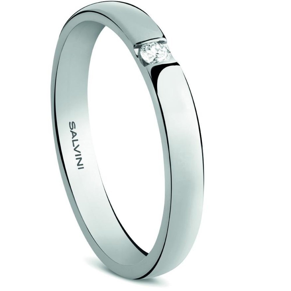 Salvini - Anello Forever - Oro Bianco - Diamante Salvini - Anello Forever - Oro Bianco - Diamante
