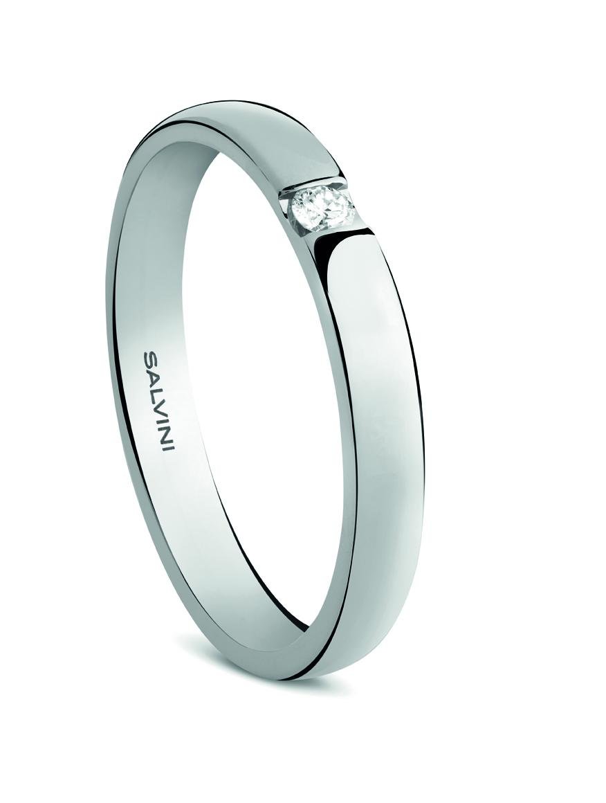 Salvini Anello Forever Oro Bianco Diamante Scintille Shop