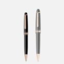 Montblanc - Penna Meisterstück - Resina Nera - Oro Rosa