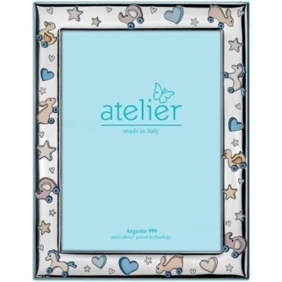 Atelier - Portafoto Bimbo - Argento - Texture