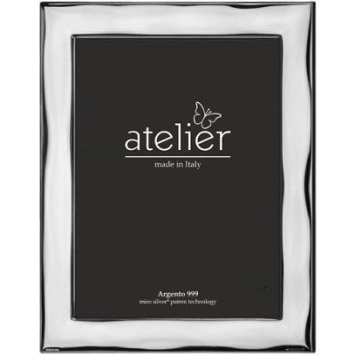 Atelier - Portafoto Flora - Argento Laminato - Legno