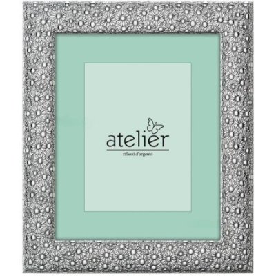 Atelier - Porta Foto Margherita - Pvd Argento - Retro Legno