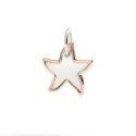 Dodo - Ciondolo Xl Stellina - Oro Rosa - Argento