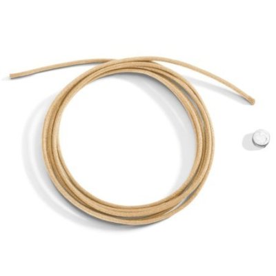 Dodo - Cordino Cotone Sottile - Argento - Beige