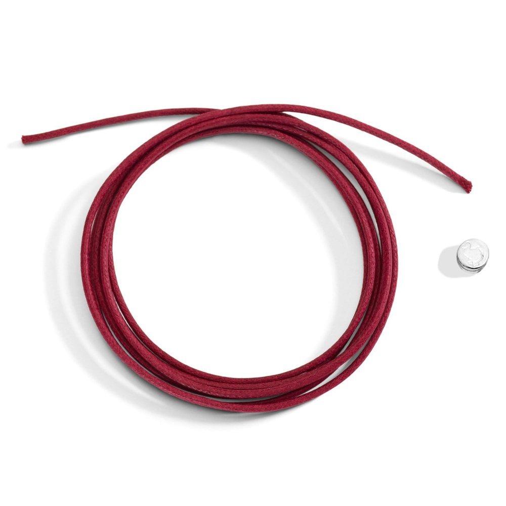 Dodo - Cordino Cotone - Argento - Bordeaux
