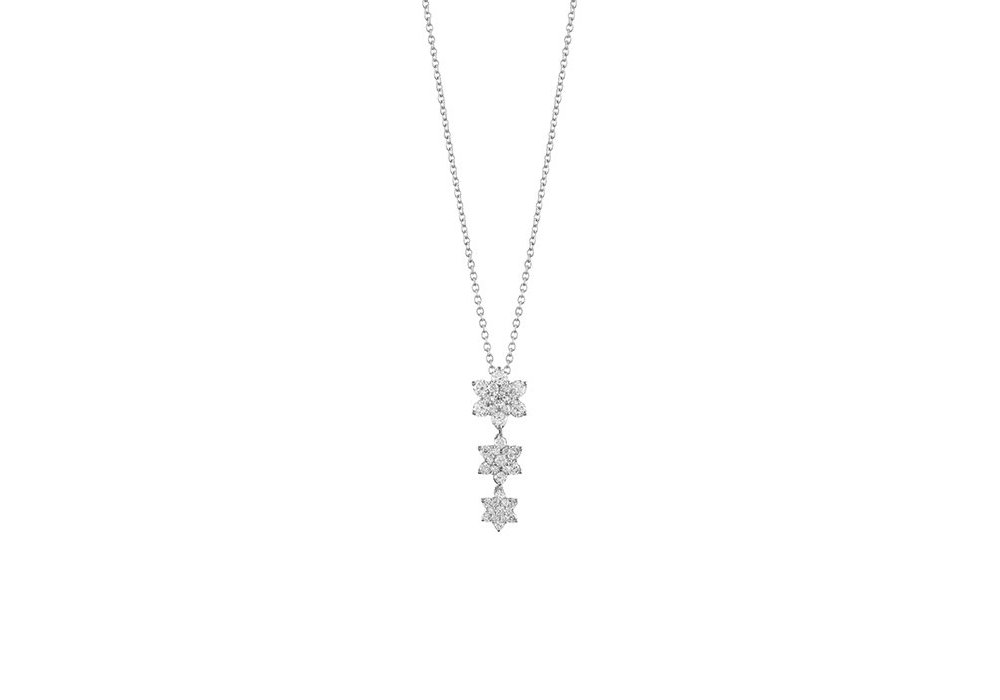 Salvini - Collierino Primavera S - Oro Bianco - Diamante