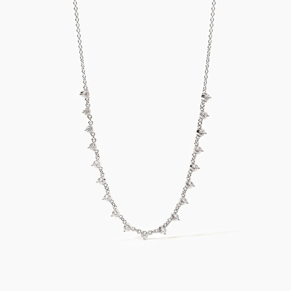 Mabina - Girocollo Long Night - Argento - Zirconi Mabina - Girocollo Long Night - Argento - Zirconi