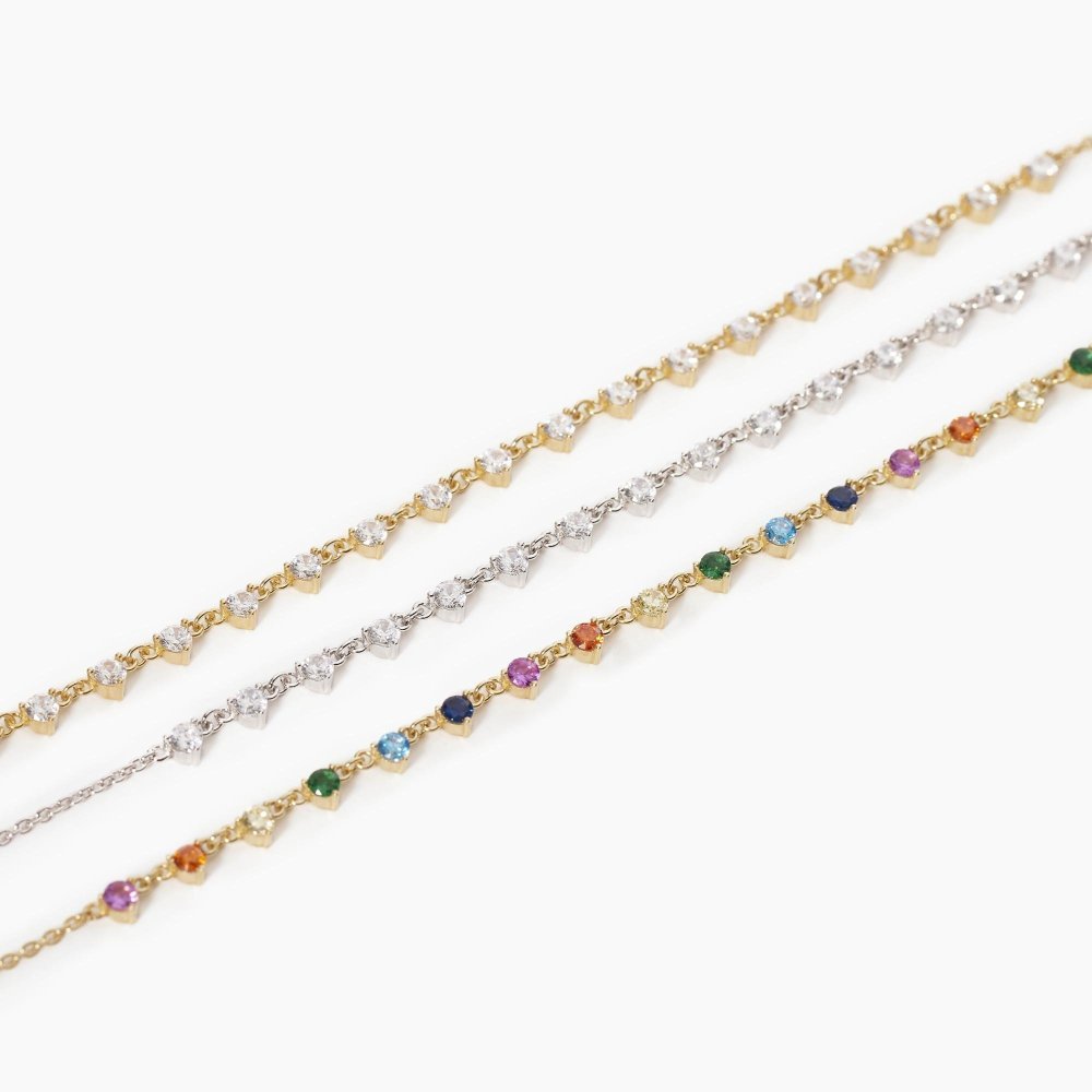 Mabina - Girocollo Long Night - Argento - Zirconi Mabina - Girocollo Long Night - Argento - Zirconi