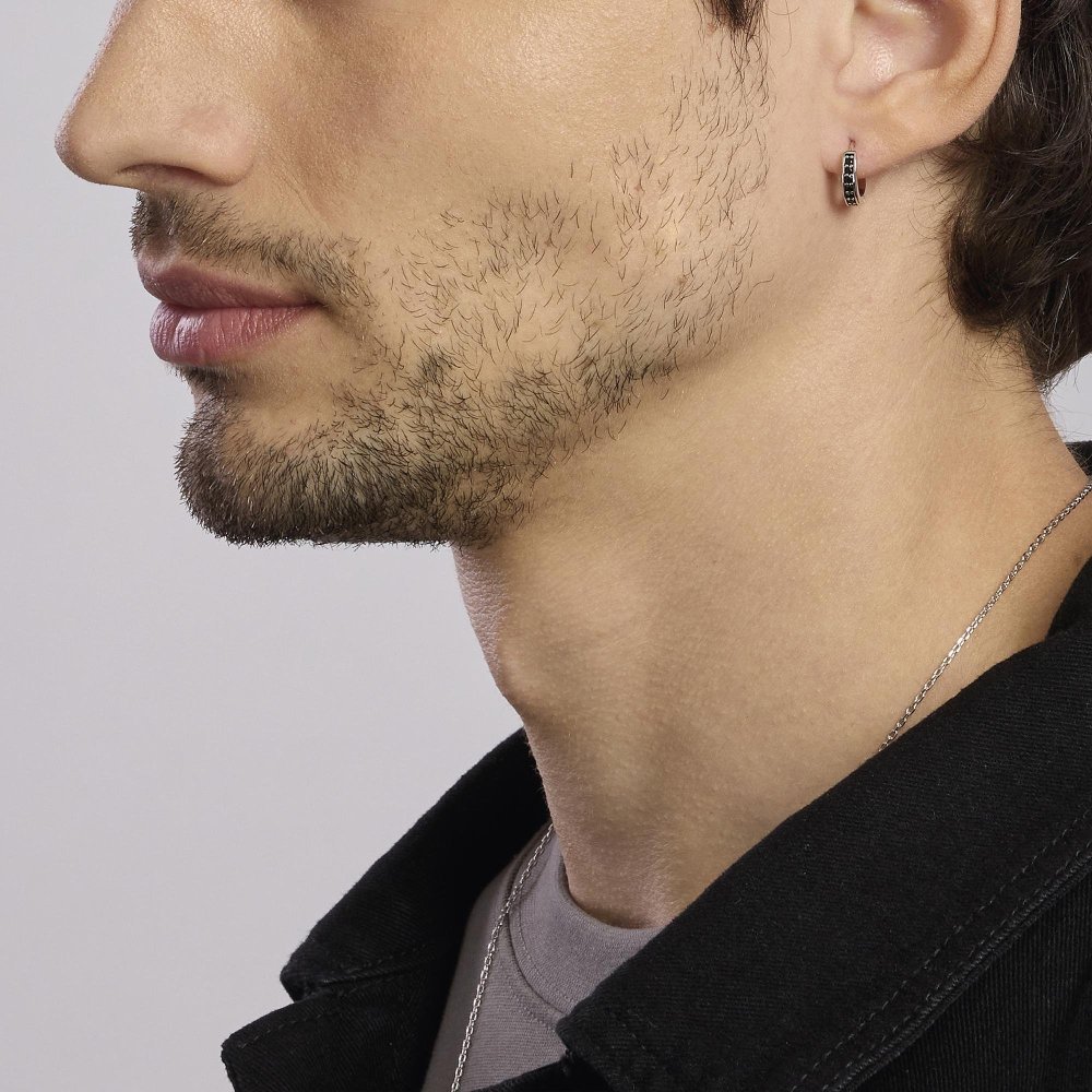 Mabina - Orecchino Monomania - Argento - Zirconi