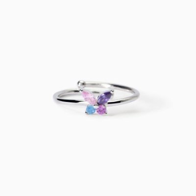 Mabina - Anello Secret Garden - Argento - Tormalina