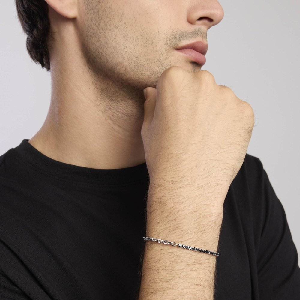 Mabina - Bracciale Mix Tennis - Argento 925 - Zirconi