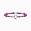 Kidult - Bracciale Elastico - Agata Fucsia - Donna