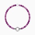Kidult - Bracciale Elastico - Agata Fucsia - Donna
