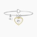 Kidult - Bracciale Zia - Acciaio - Cristallo