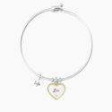 Kidult - Bracciale Zia - Acciaio - Cristallo