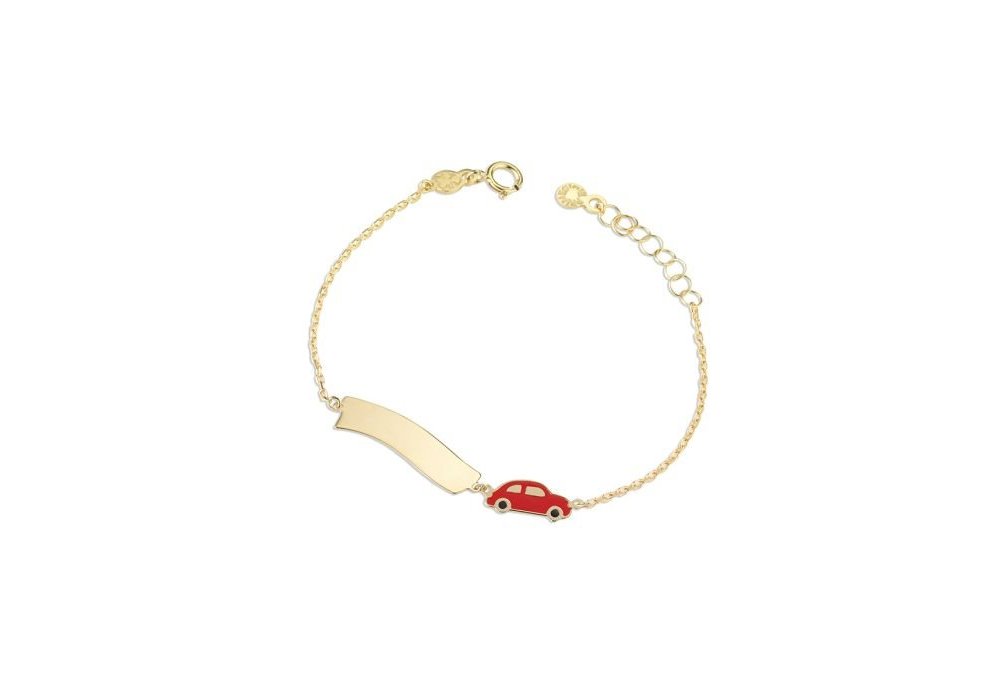 Le Bebe' - Bracciale Toys - Oro Giallo - Macchinina