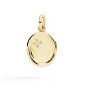 Dodo - Ciondolo Sigillo - Oro Giallo - Diamante