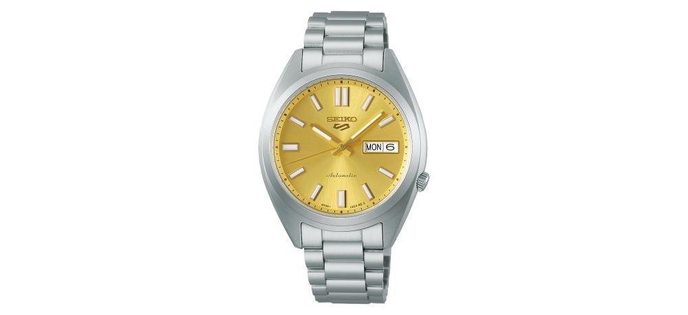 Seiko - Orologio 5 Sports - Automatico - Giallo