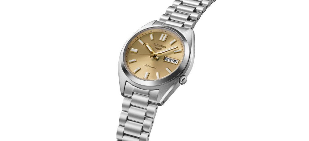 Seiko - Orologio 5 Sports - Automatico - Giallo