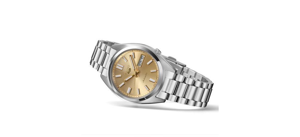 Seiko - Orologio 5 Sports - Automatico - Giallo