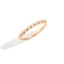 Dodo - Anello Bollicine - Oro Rosa - Diamanti