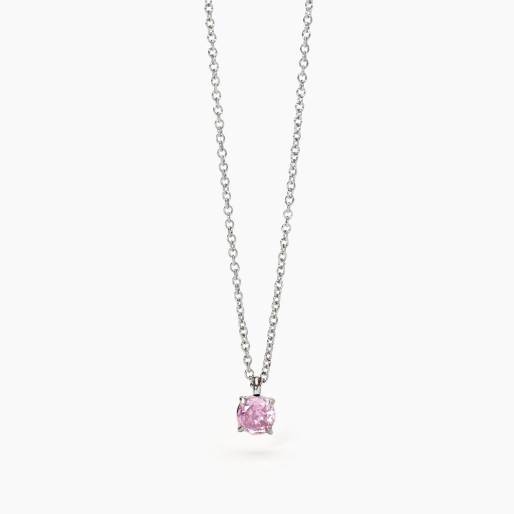 2 Jewels - Girocollo Acciaio - Zirconi Rosa