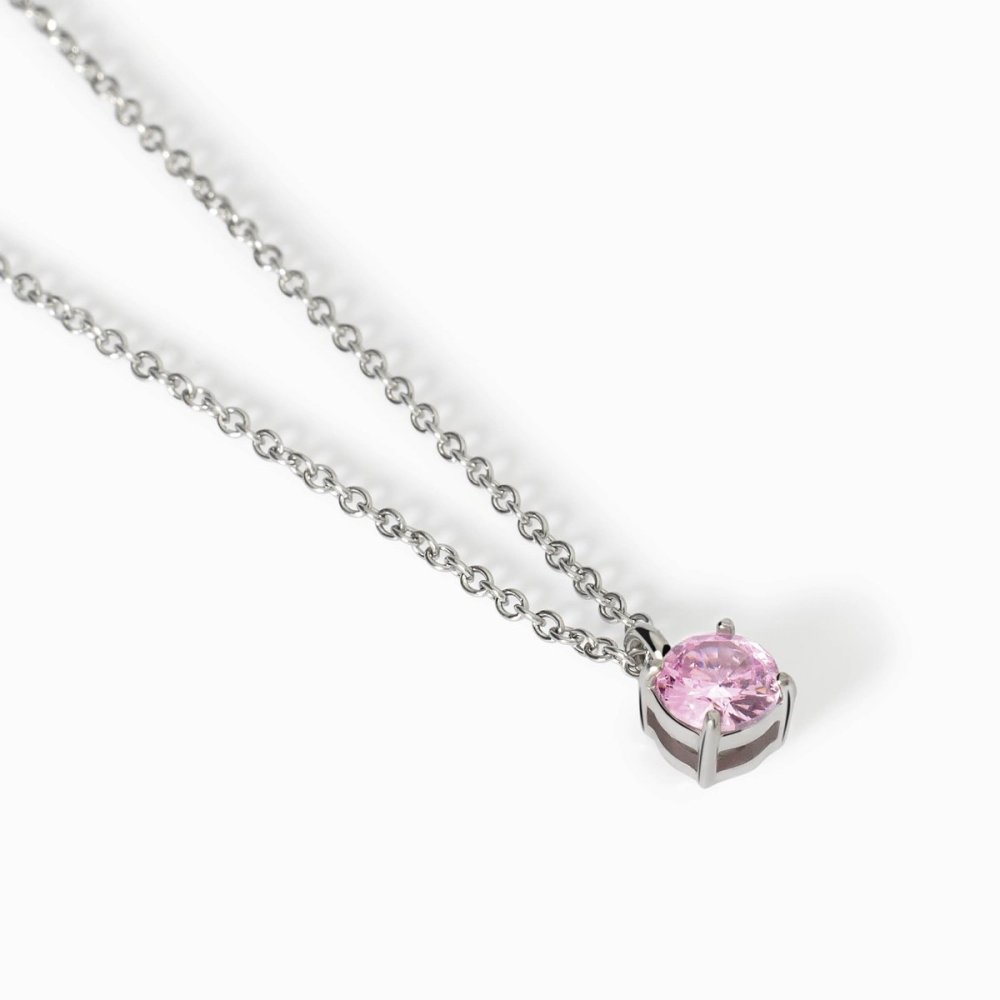 2 Jewels - Girocollo Acciaio - Zirconi Rosa