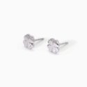 2 Jewels - Orecchini Quadrifoglio - Acciaio