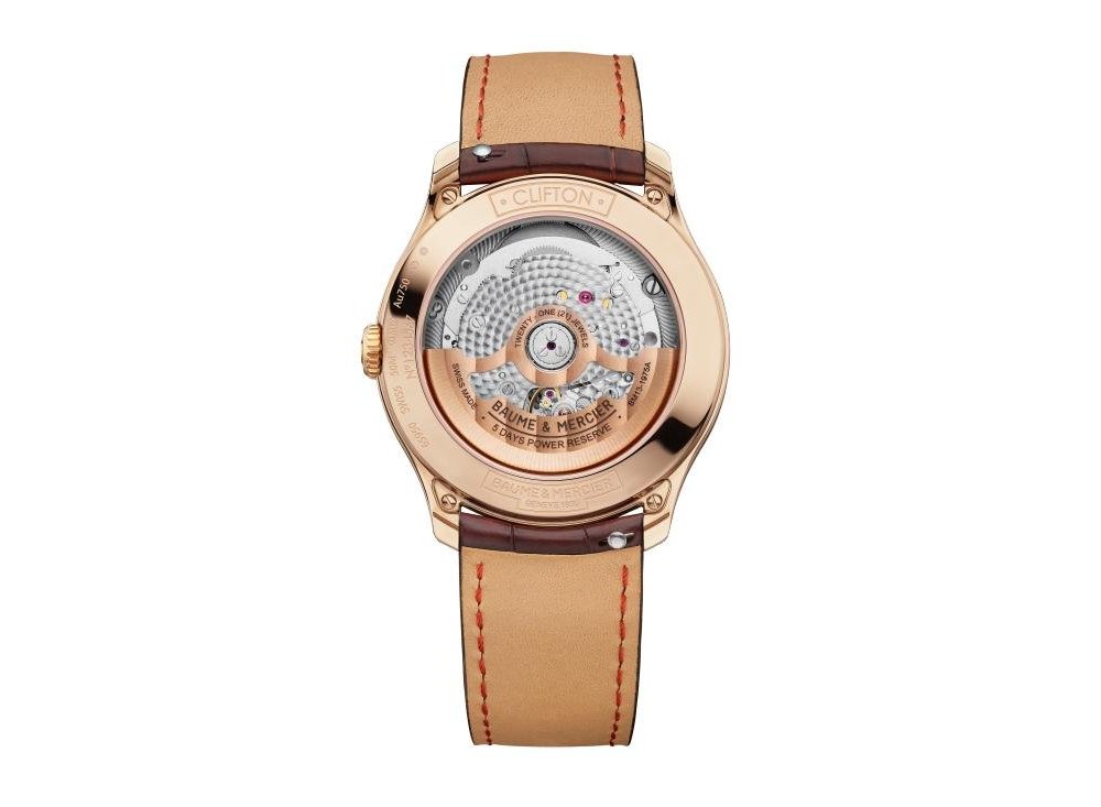 Baume&Mercier - Clifton 10802 - Oro Rosa - Automatico