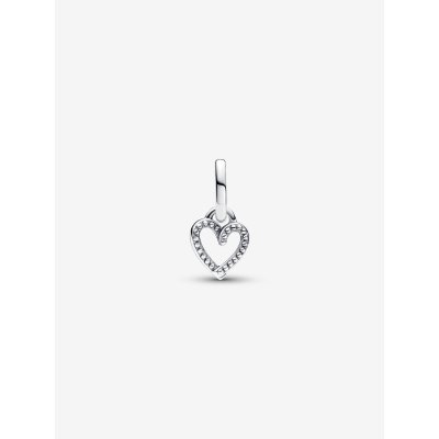 Charm Mini Pendente Freehand Heart Pandora ME Argento Sterling 925