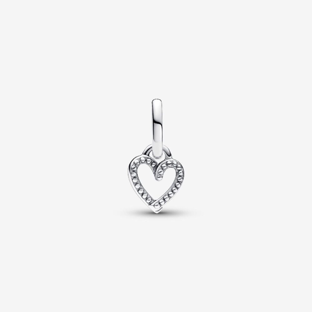 Charm Mini Pendente Freehand Heart Pandora ME Argento Sterling 925