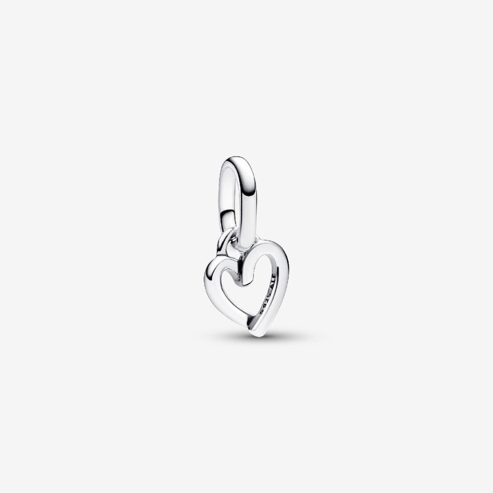 Charm Mini Pendente Freehand Heart Pandora ME Argento Sterling 925