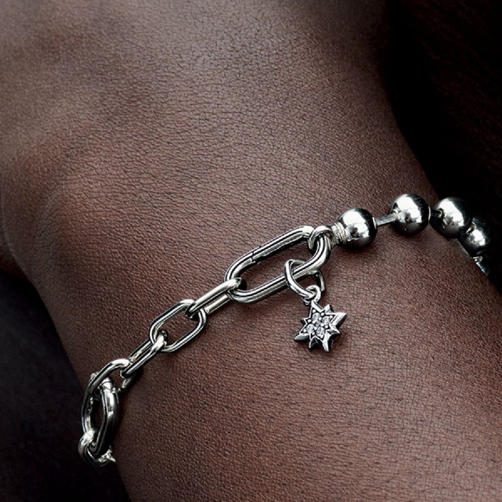 Charm mini pendente Star Argento Sterling 925
