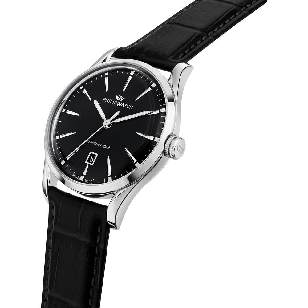 Philip Watch - Sunray R8251180036 - Acciaio - Pelle