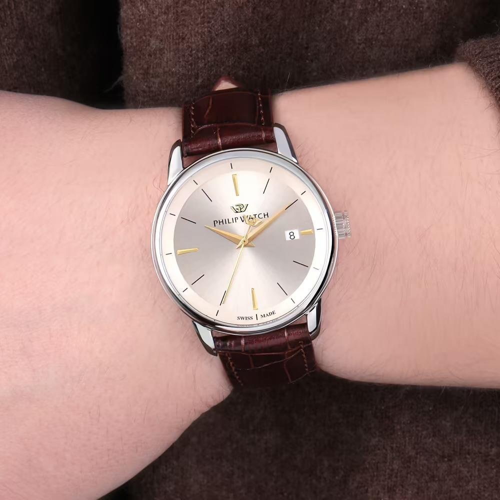 Philip Watch - Orologio Anniversary - Acciaio - Pelle