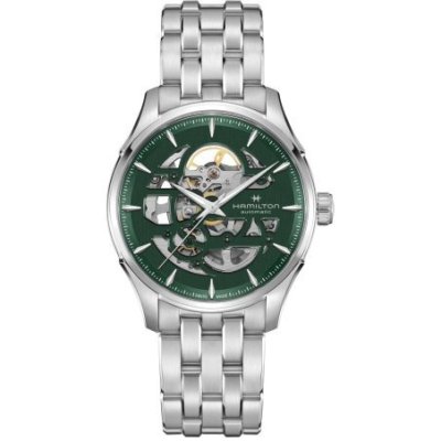 Hamilton - Jazzmaster Skeleton - Verde - 40 Mm