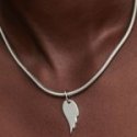 Charm Pendente Ali d'Angelo da incidere