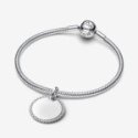 Charm Pendente Medaglia Luminosa da incidere